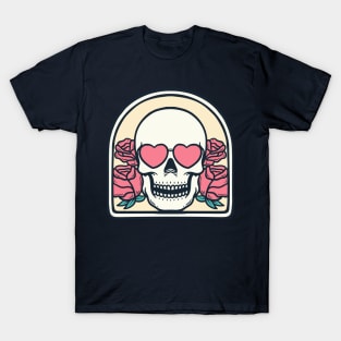 Romantic skull couple T-Shirt